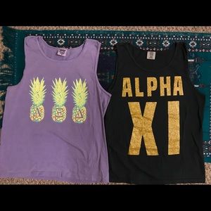 Alpha Xi Delta Tanks, Size M